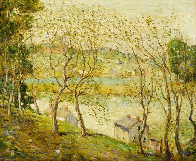 Springtime, Harlem River by Ernest Lawson